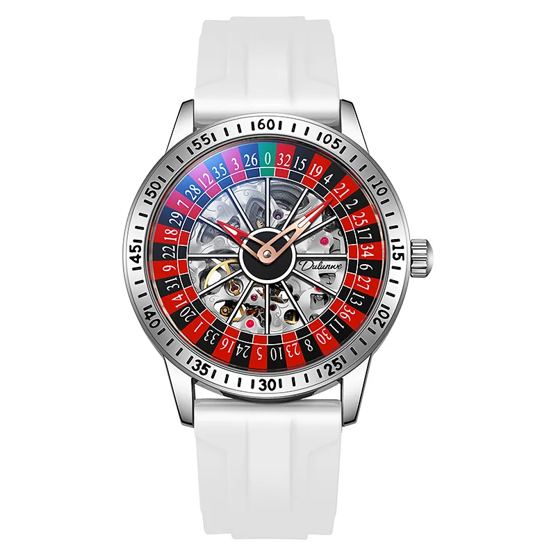 Authentic Watches Models Of Gambling Tables Fully Automatic Mechanical Watches Steel Waterproof Male Trendy Clock Wristwatches