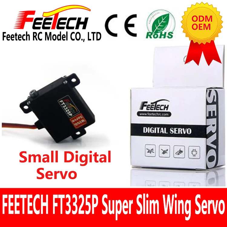 Micro Metal Gear Digital Wing RC Servo FT3325P