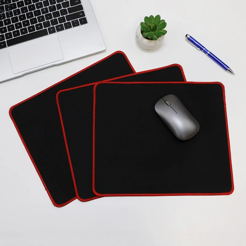 Gaming Mouse Pad Computer Mousepad Waterproof Anti-slip Natural Rubber Desk Mat with Locking Edge Play Mat