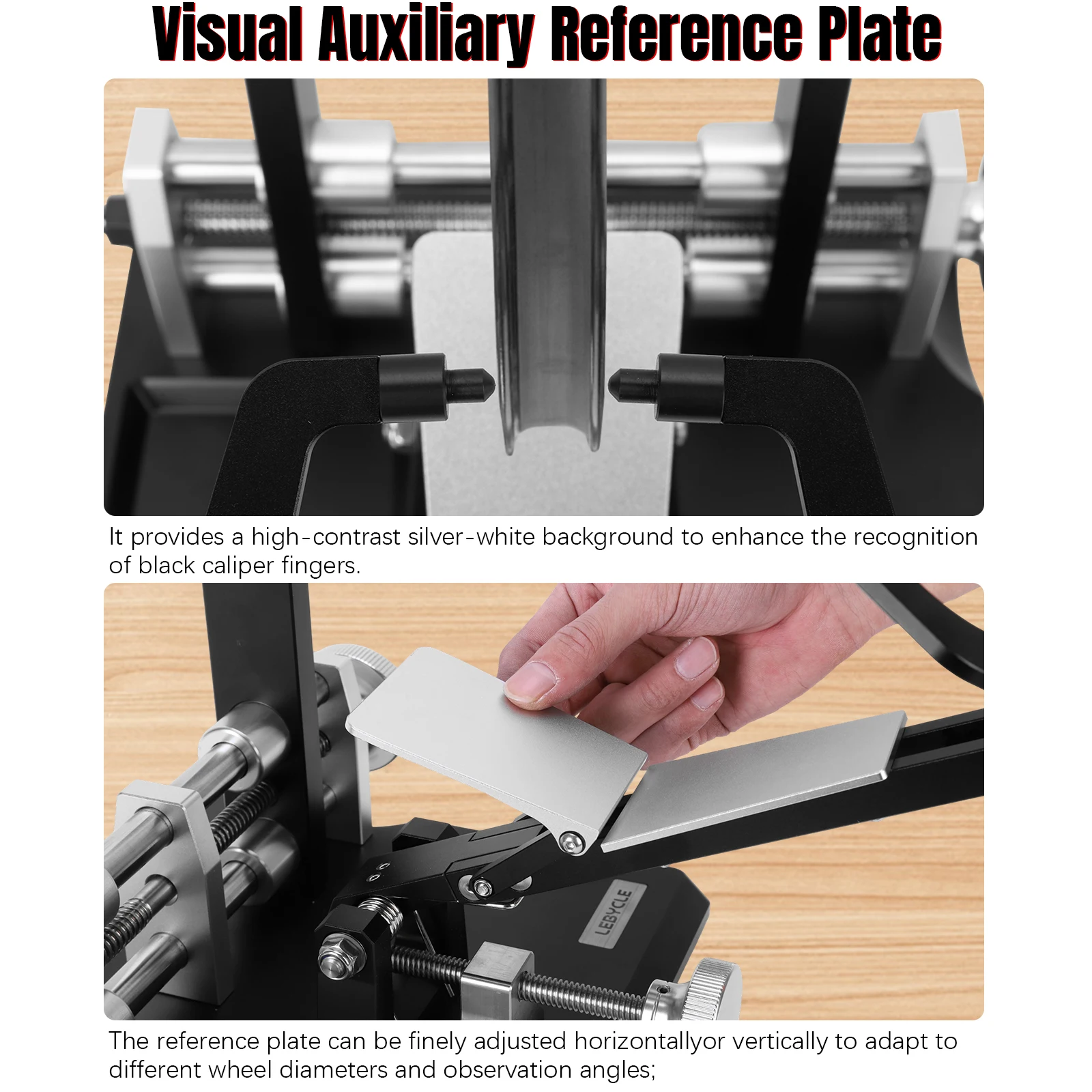 

Bike Wheel Truing Stand with Precision Dial Indicators Bike Repair Truing Bearing Stand for Wheel Alignment and Disc Rotor Check