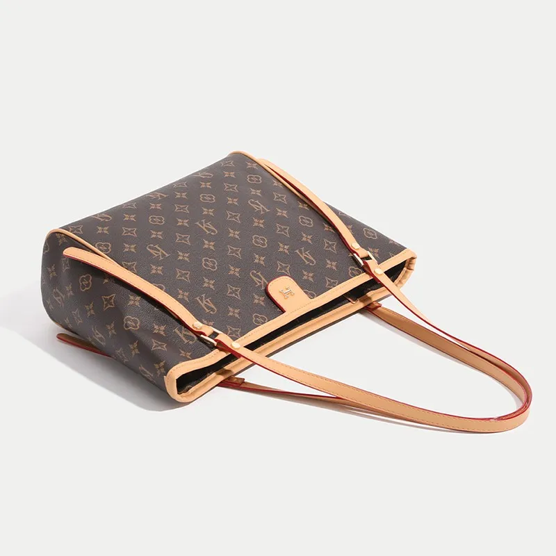 オーガナイザー付きプレミアムレディースハンドバッグ - デザイナーレザーショルダークロスボディバッグエレガントオフィスレディーストート