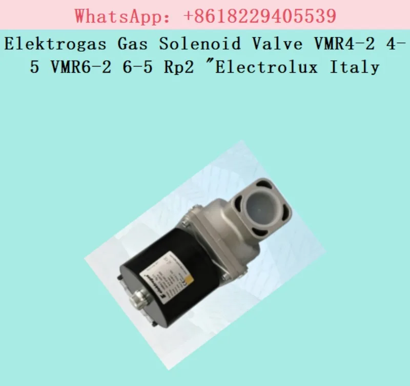 Válvula Solenoide de Gas Elektrogas VMR4-2 4-5 VMR6-2 6-5 Rp2 " Electrolux Italia