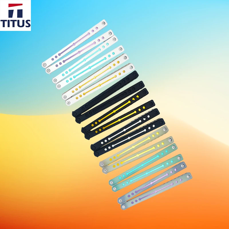 

TITUS Nautilus V3 7 Series Channel 7075, алюминий + система втулок тренера G10, карманный многофункциональный инструмент EDC