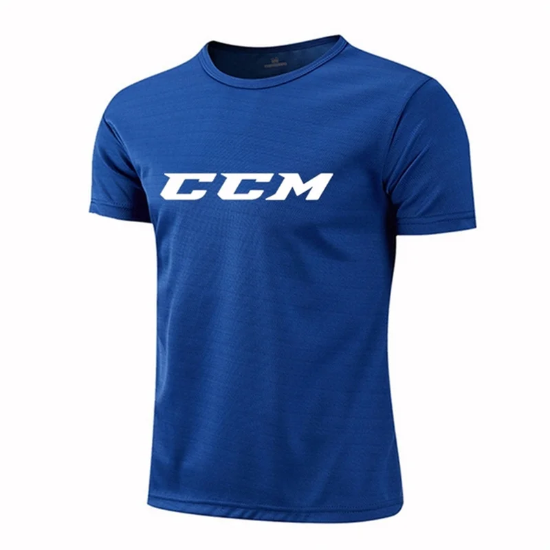 Running Shirts Football Shirt CCM Men\'s Jersey Sportswear Men\'s Running T-Shirt Quick Dry Compression Sport T-Shirts Fitness Gym