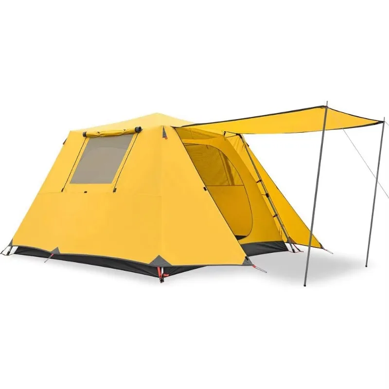 3-4-Person Compact Double Layer Waterproof Backpacking and Hiking All-Season Tent for Outdoor Enthusiasts Mountain