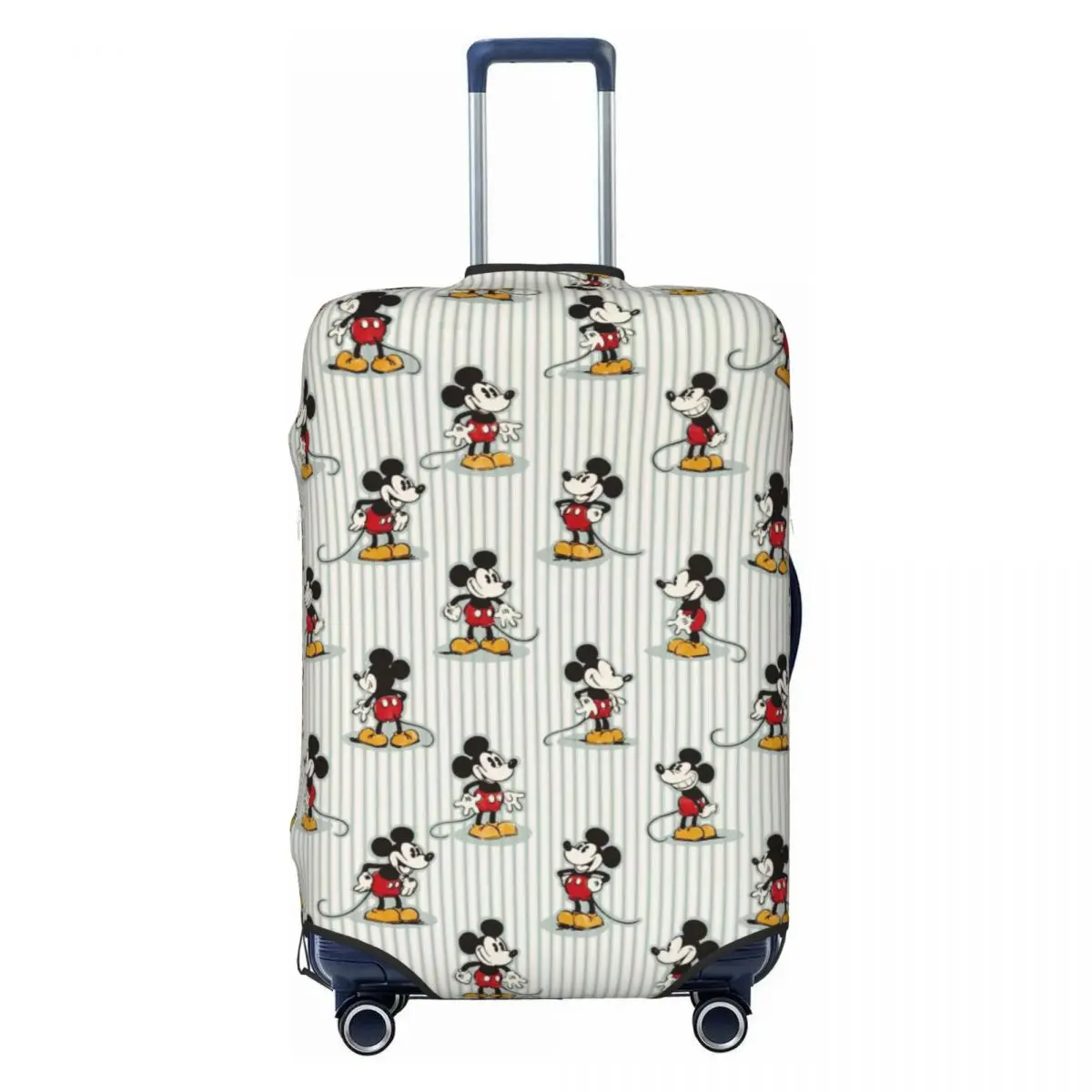 Custom Mickey Mouse Luggage Cover Protector Funny Travel Suitcase Protective Cover for 18-32 Inch