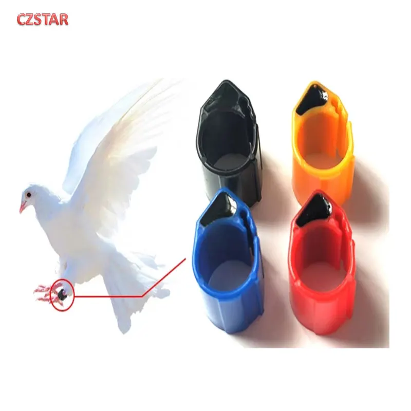 134.2Khz rfid pigeon chicken bird tag ring plastic Bird leg ring tag  ISO11784 ISO11785 RFID EM4305 Chip diameter size 8mm 16mm