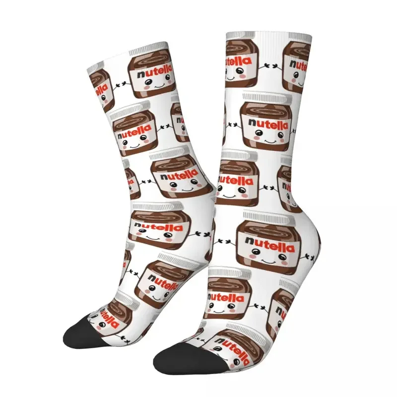 

Y2K Nutella Cutie Harajuku Super Soft Stockings All Season Long Socks Accessories For Man'S Woman'S Gifts