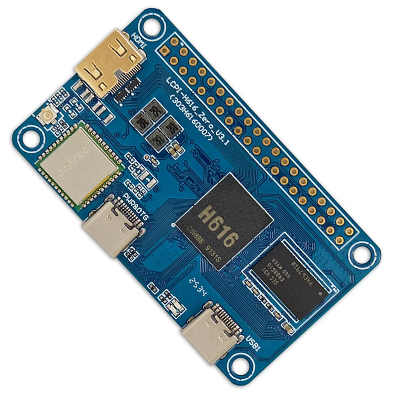 

ABZW для Allwinner H616 ZERO макетная плата ARM материнская плата поддерживает модуль ТВ-приставки 4K/60 кадров в секунду для OTT IPTV