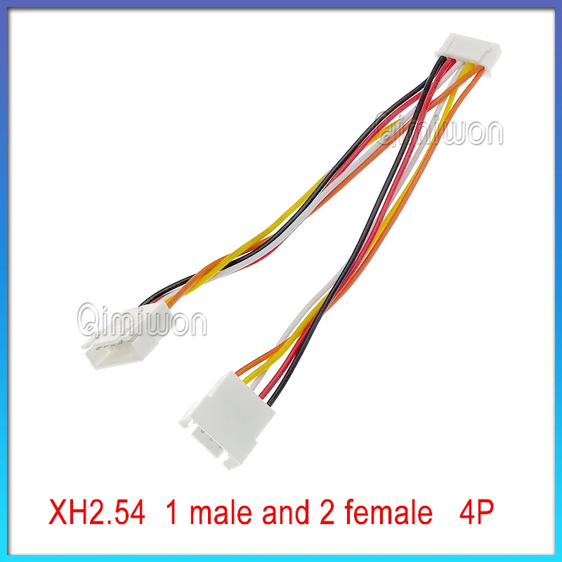 

10 шт./лот XH2,54 мм, расстояние клеммного провода, переходной провод от одного до двух вилок, соединительный провод «папа» и «мама» 2p3p4p5p6p