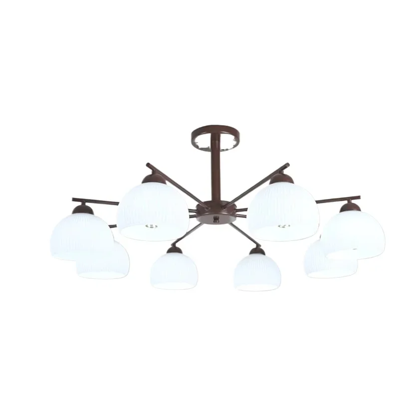 Simple modern retro ceiling light wabi-sabi wind restaurant Japanese bedroom study light