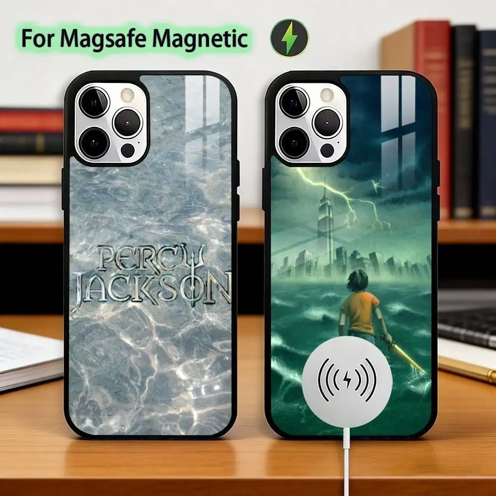 

Percy J-Jackson Phone Case For iPhone17,16,15,14,13,12,11 Plus,Pro Magnetic with Magsafe Wireless Charging
