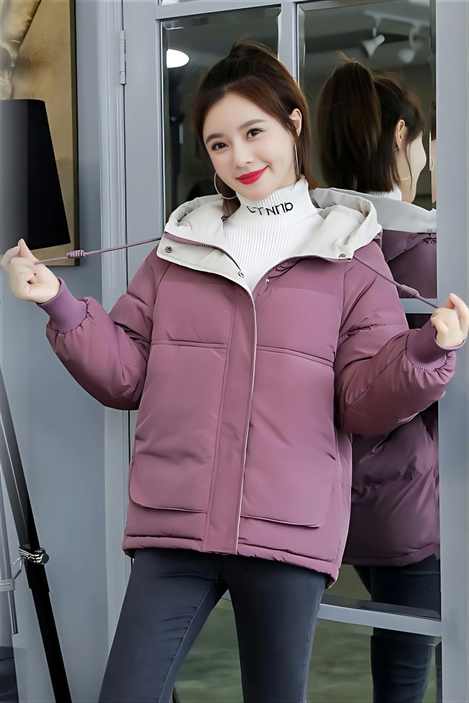 

Puffer Parkas Apparel Womens Red Scarlet Crimson Ruby Cherry Wine Burgundy Maroon Brick Flame Cardinal Rust Tomato Coral Rose GF