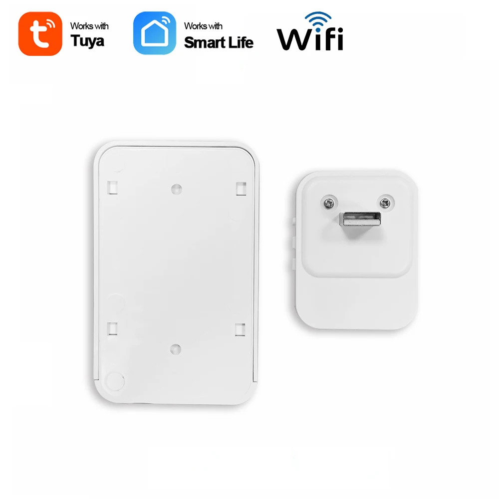Wifi 나이트 비전 카메라 초인종 Tuya 스마트 AC 전원 USB 배터리 유형 스마트 라이프 초인종 스마트 홈 보안 비디오 초인종