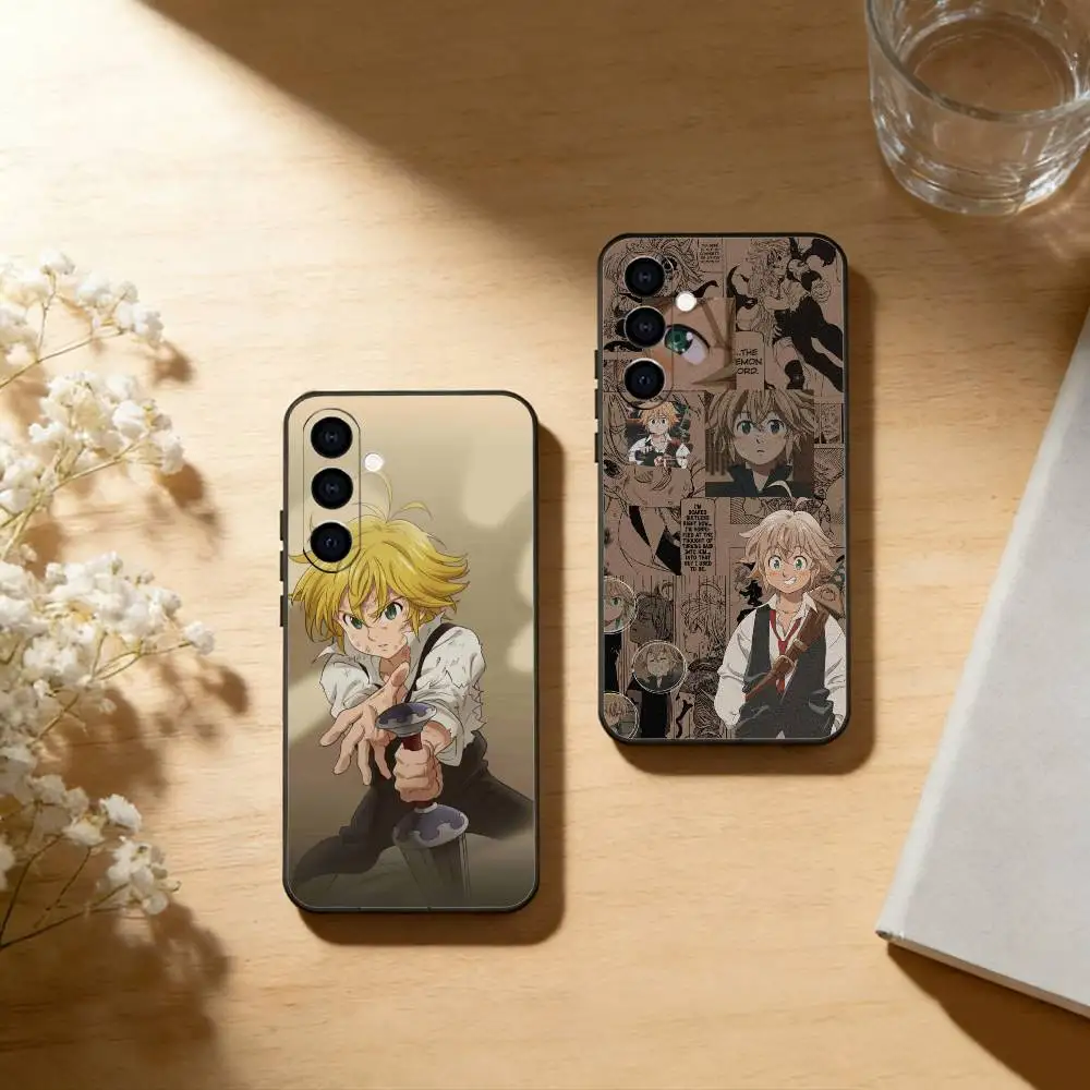 The Seven Deadly Sins Phone Case For Samsung Galaxy A73,A72,A71,A70,A53,A52,A51,Soft Silicone Black Cover