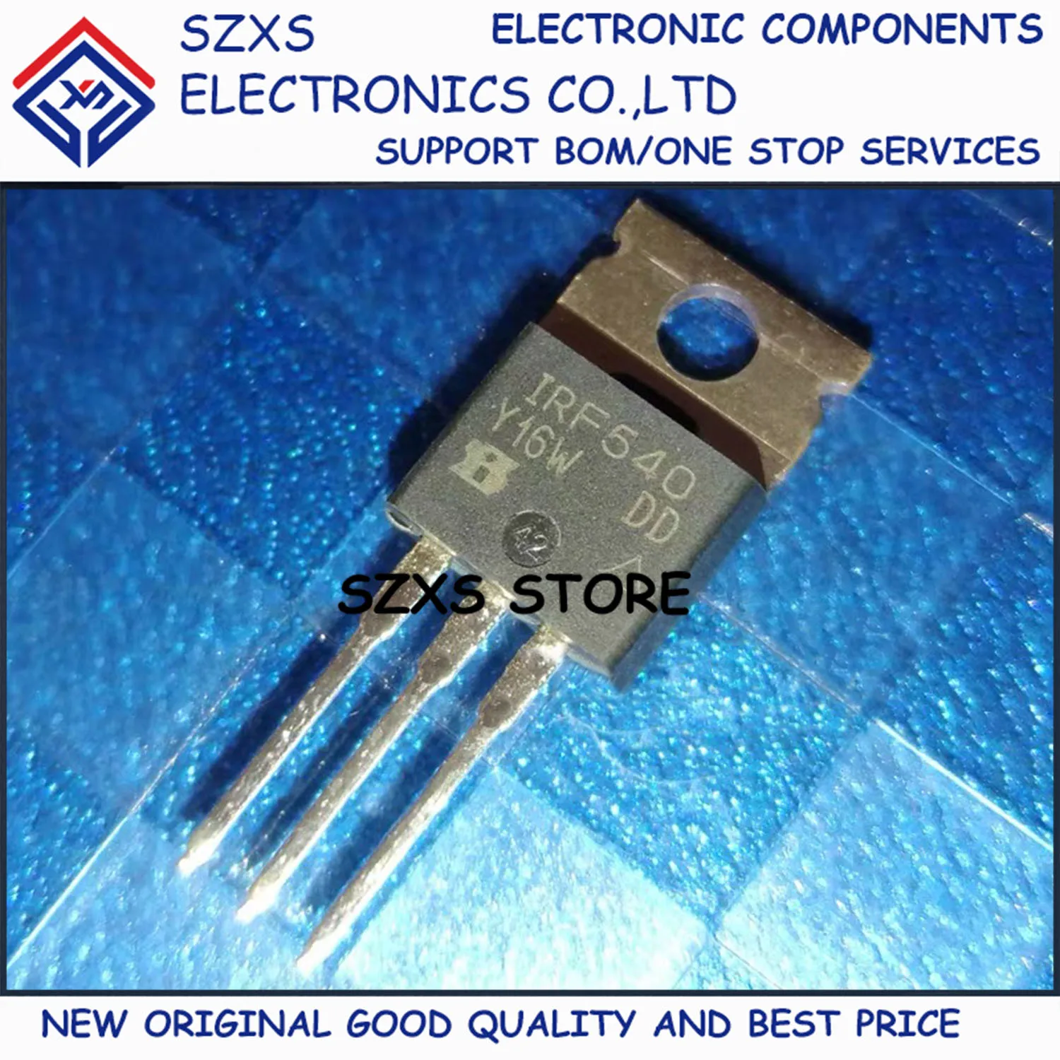 

New Original 10Pcs IRF540 IRF540PBF TO-220 100V 30A MOSFET Field Effect Transistor In Stock Electronic Components Good Quality