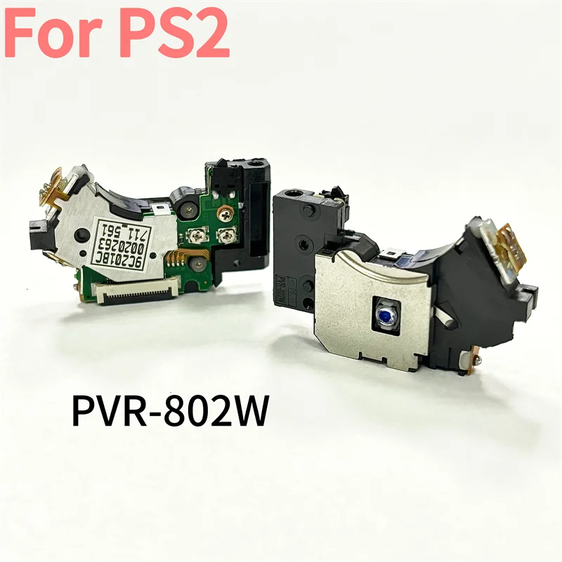 2 قطعة عالية الجودة PVR-802W PVR 802 واط PVR802W عدسة الليزر ل PS2 سليم وحدة التحكم قارئ عدسة الليزر استبدال بصري