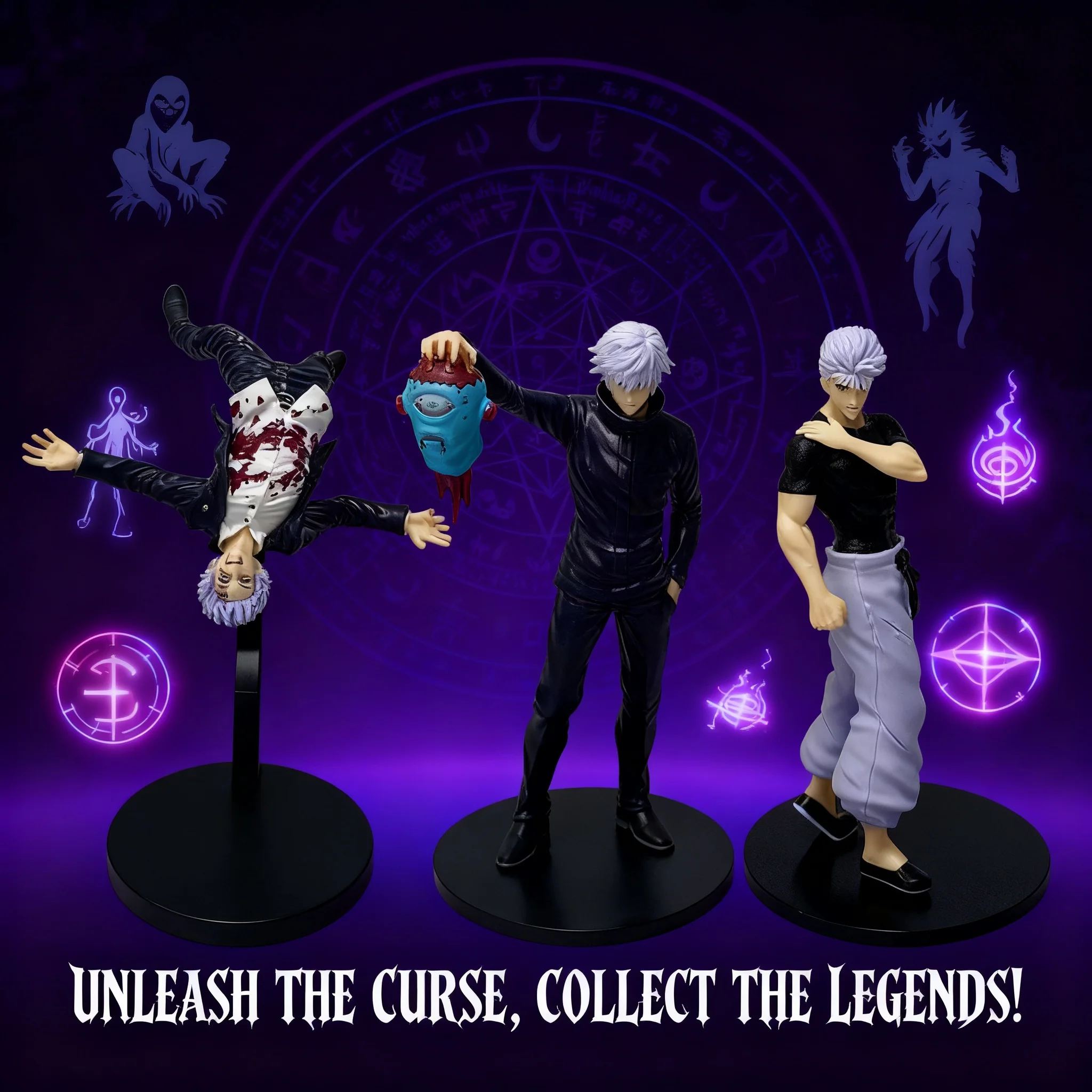 

Jujutsu Kaisen Season 3 Gojo Satoru Figure Model Statue Premonition Reversal Cursed Technique Awakening Wholesale
