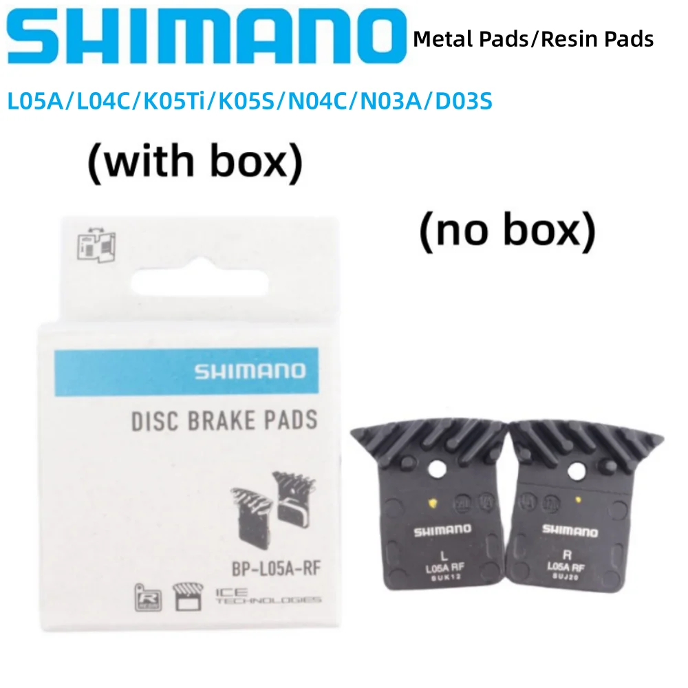 Shimano Resin Pads/Metal Pads L05A/L04C/K05Ti/K05S/N04C/N03A/D03S M8120 M7120 M8110 R9170 R8070 R7070 M9120 M8120 RX400 Original