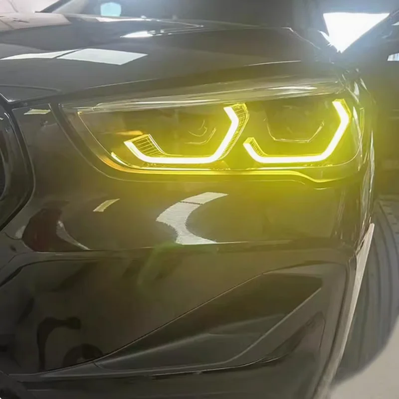 J ONE CSL Yellow DRL LED Module Set Custom Drl Lights For BMW X1 F48 F49 2019-2022 Led Daytime Running Light Plug And Play