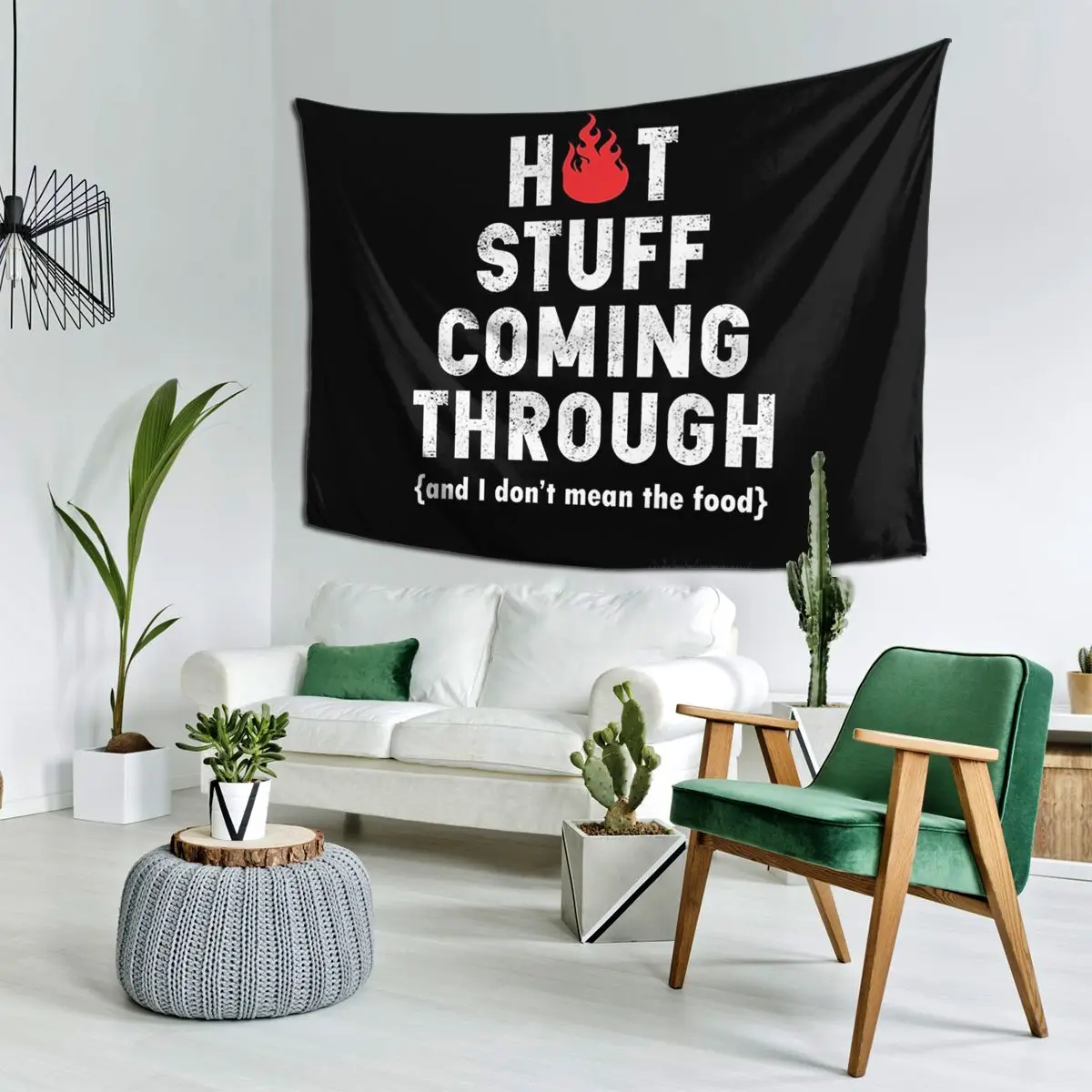 

Горячие вещи, гобелен для барбекю, гриля, настенный гобелен, эстетический домашний декор, гобелены для комнаты в общежитии