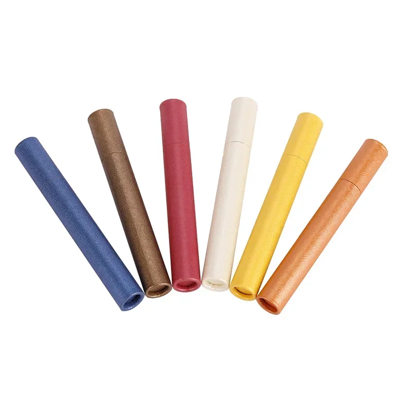 

30pcs 16x1.6cm Colorful Paper Tube Incense Stick Storage Box Japanese Style for 6g Packing Boxes