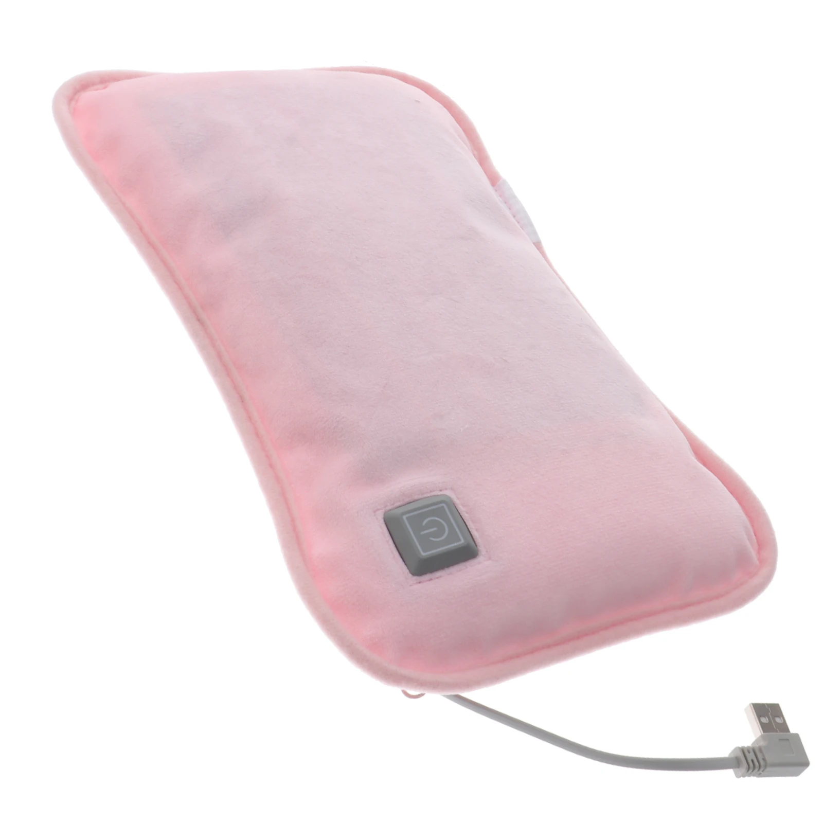 

1pc USB Heating Hot Water Bag Plush Cover Warmer Hand Pouch Heating Warming Hot Water Bottle USB Winter Hand Warmer