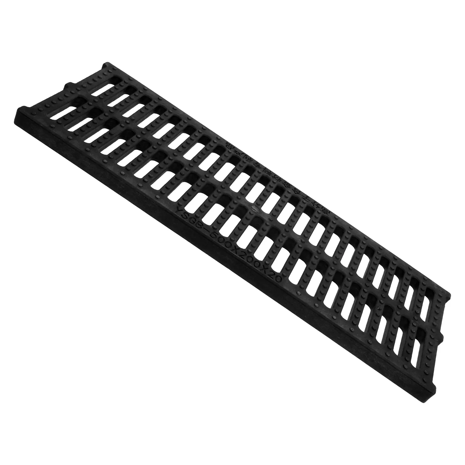 

Drainage Grate 500x200x20mm Resin Manhole Cover Trench Grate Kitchen Restaurant Sewer System City Drain Easy