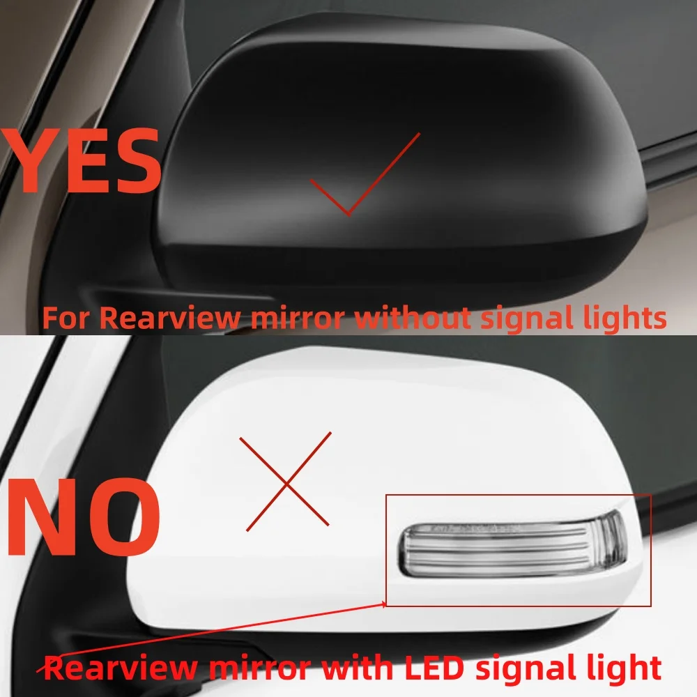 Car Stickers Chrome Decoration Sdie Door Mirror Cover With LED For Toyota Corolla Fielder 2005 2006 2007 2008 Car Accessories