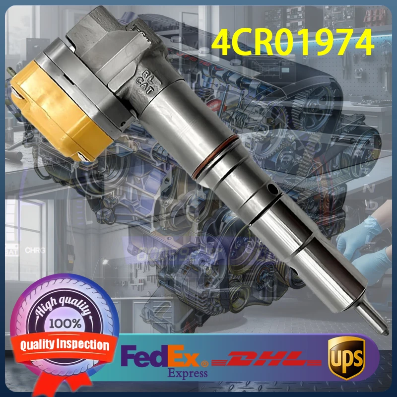 

Fuel Injector 232-1173 198-7912 4CR01974 for Caterpillar 3412E 3408C Engine 5110B Excavator 990 988 Loader D9R 631G Tractor