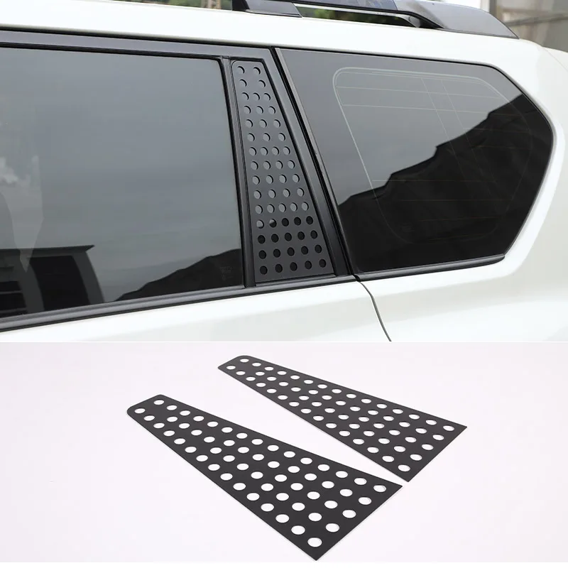 

For Toyota Land Cruiser Prado FJ150 150 2010-2024 Aluminum Alloy Exterior Details Car Rear Window Glass Guard Plate Accessories