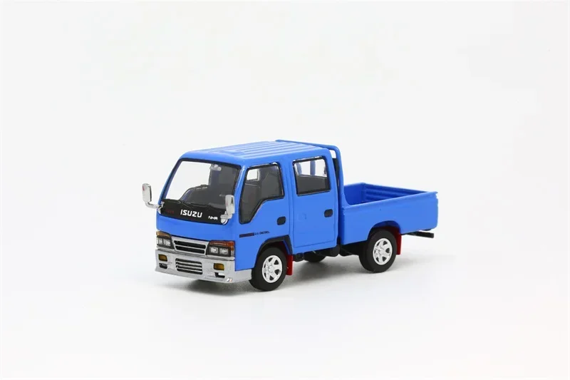 

Model One 1:64 Isuzu ELF Custom Version limited499 Pink RHD / Blue LHD Model Car