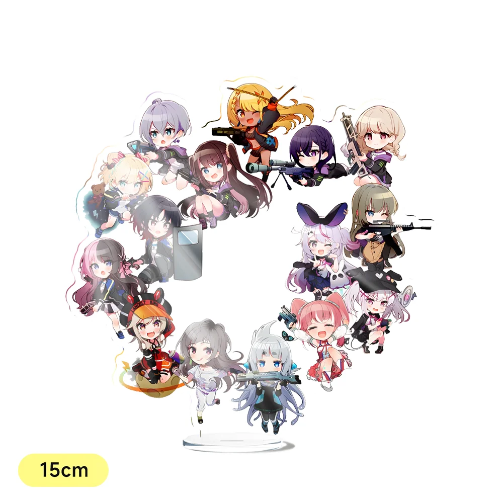 Hololive VSPO 15cm virtual youtuber Houshou Marine Gawr Gura Acrylic Figure Standee Anime Model choice gift keychain