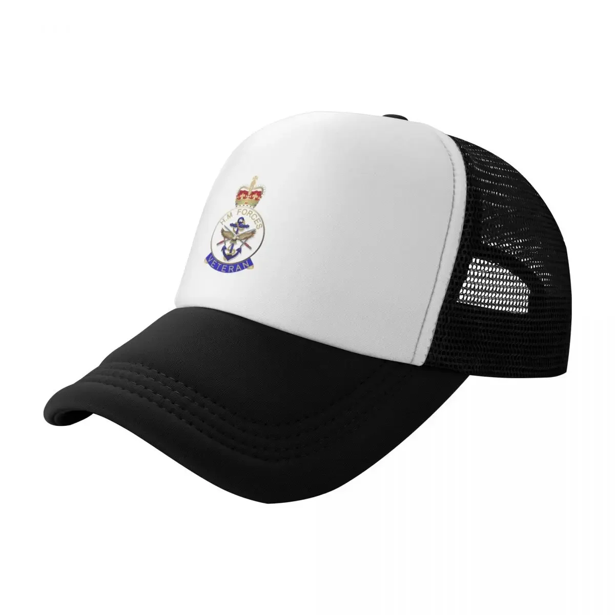 HM FORCES VETERAN BADGE BRITISH VETERAN Baseball Cap Cosplay Sun Cap Golf Hat Man Beach Women Caps Men's