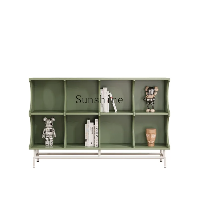 Lattice Cabinet Package Italian Minimalist Creative Entrance Cabinet Sofa Side Cabinet Shelf Bookcase