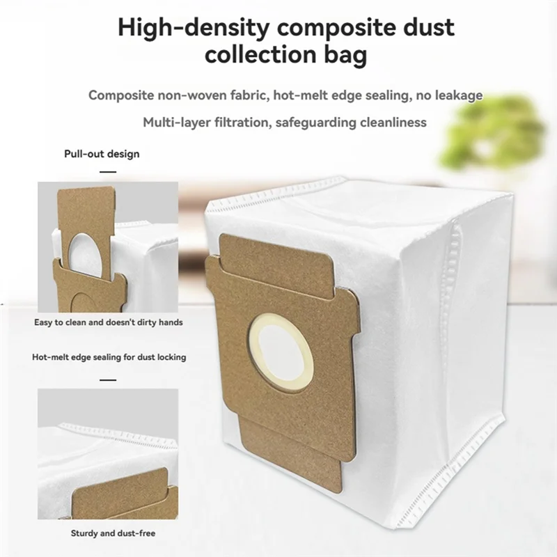 BAAM-Вакуумные пакеты для Irobot Roomba 2 Essential / Q0520 / Y051240 / 105 Vac / 105 Combo / Plus 405 Combo / Plus 505 Combo Part