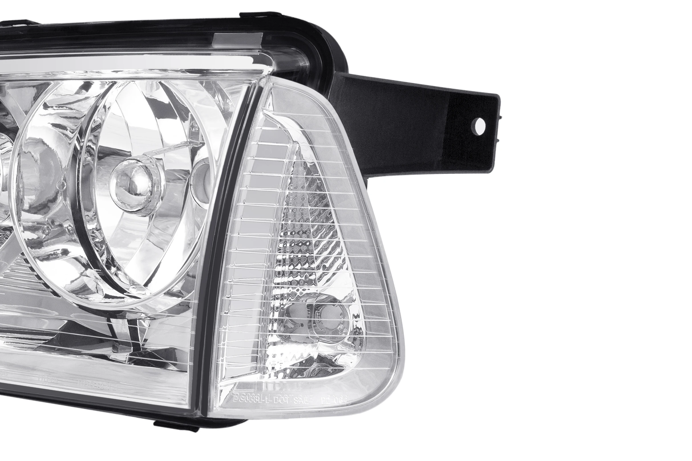 Hot-selling Front light Factory Style Headlights  FOR 2006-2010 Dodge Charger (Chromed / Clear)