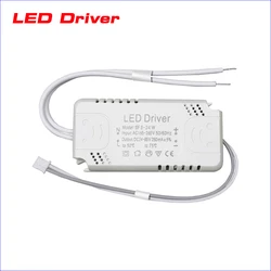 One Color LED Driver Adapter For LED Lighting AC220V Non-Isolating Transformer For LED Ceiling Light Replacement 8-24W 60-80W