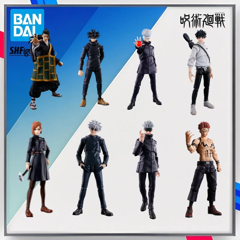 

Bandai Original SHFiguarts SHF Jujutsu Kaisen Todo Aoi Satoru Gojo Itadori Yuji Fushiguro Megumi Ryomen Sukuna Anime De Juguete