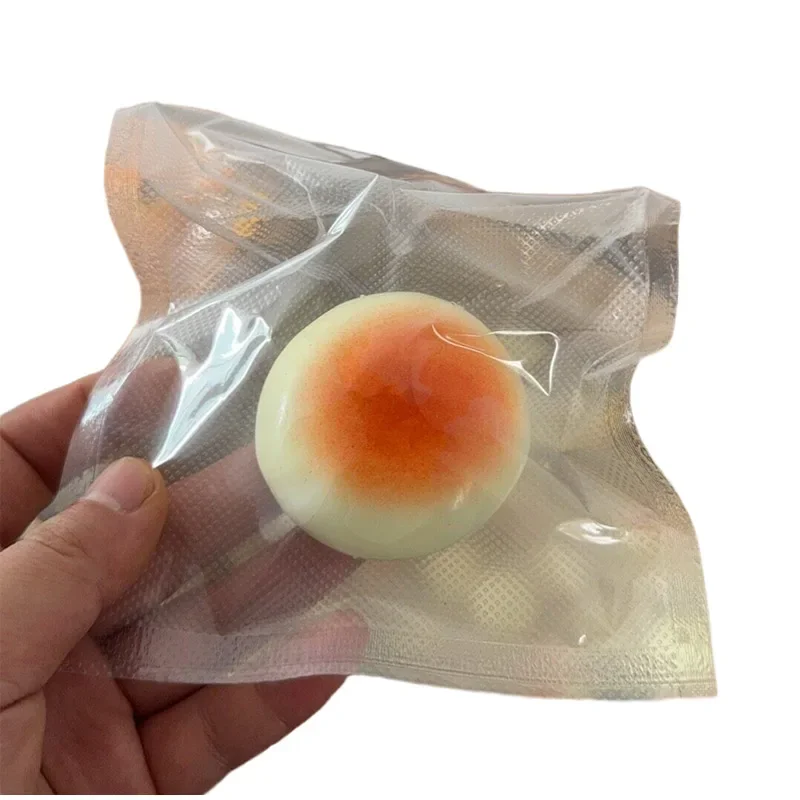Handgemachter Knuspriger Honigbrötchen-Squishy: ASMR Crunch Stressabbau-Fidget-Ball, Knuspriges Dekompressions-Backbrötchen für Büroangestellte – Detail 1