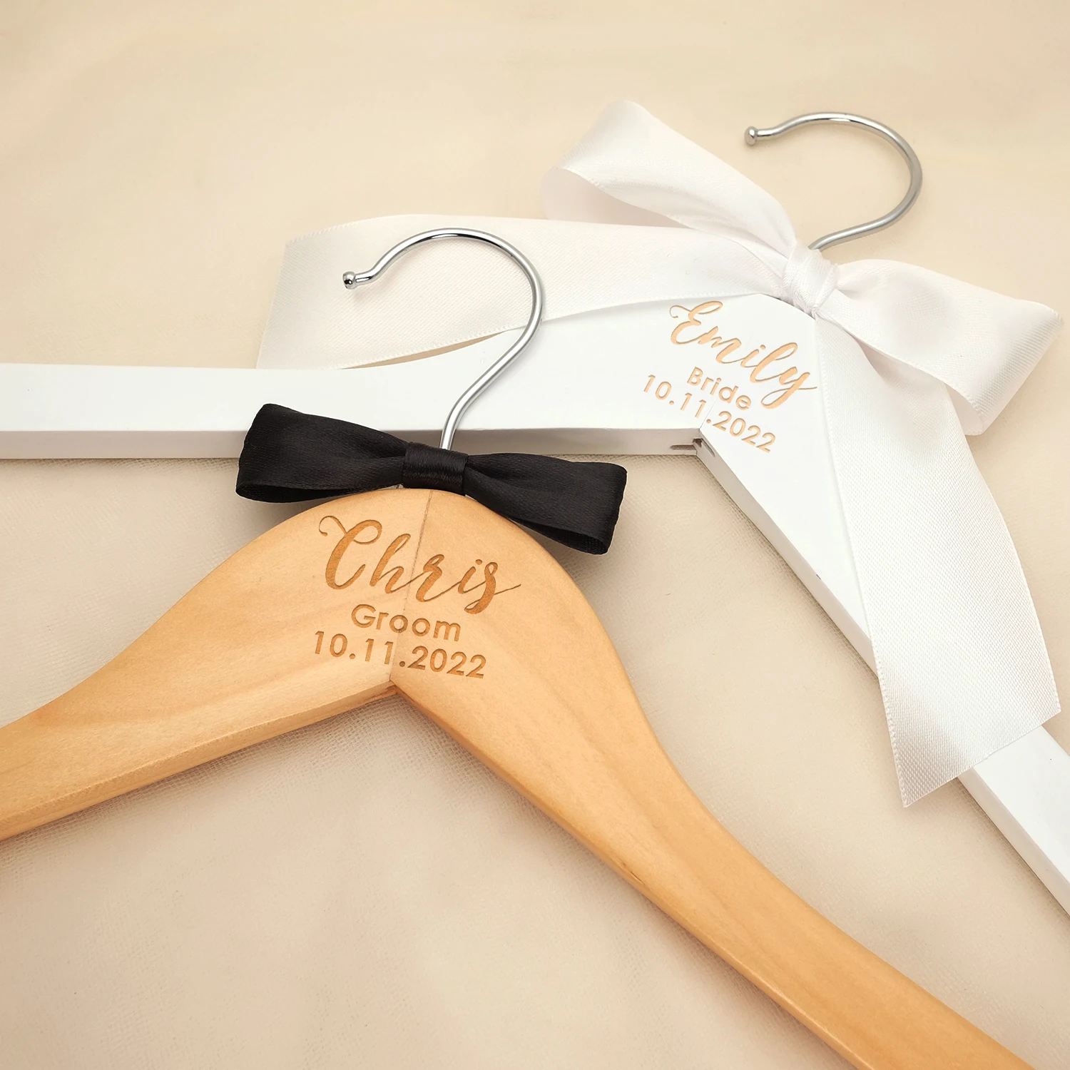 

Custom Wedding Hanger Bridal Hanger Personalised Wedding Dress Hanger Bridesmaid Hanger Engraved Name Bridal Shower Gift