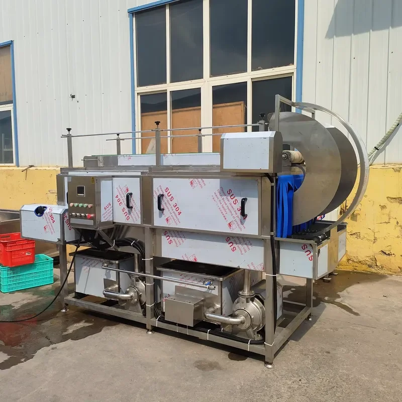 2026 High Efficiency Food Tray Washer Machine/vegetable Basket Washing Machine/turnover Basket Crate Seafood