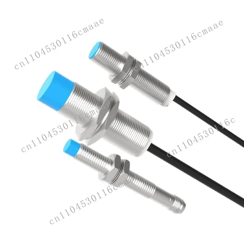 Inductive M12 circular proximity switch sensor NPN metal induction three-wire DC 24V automation