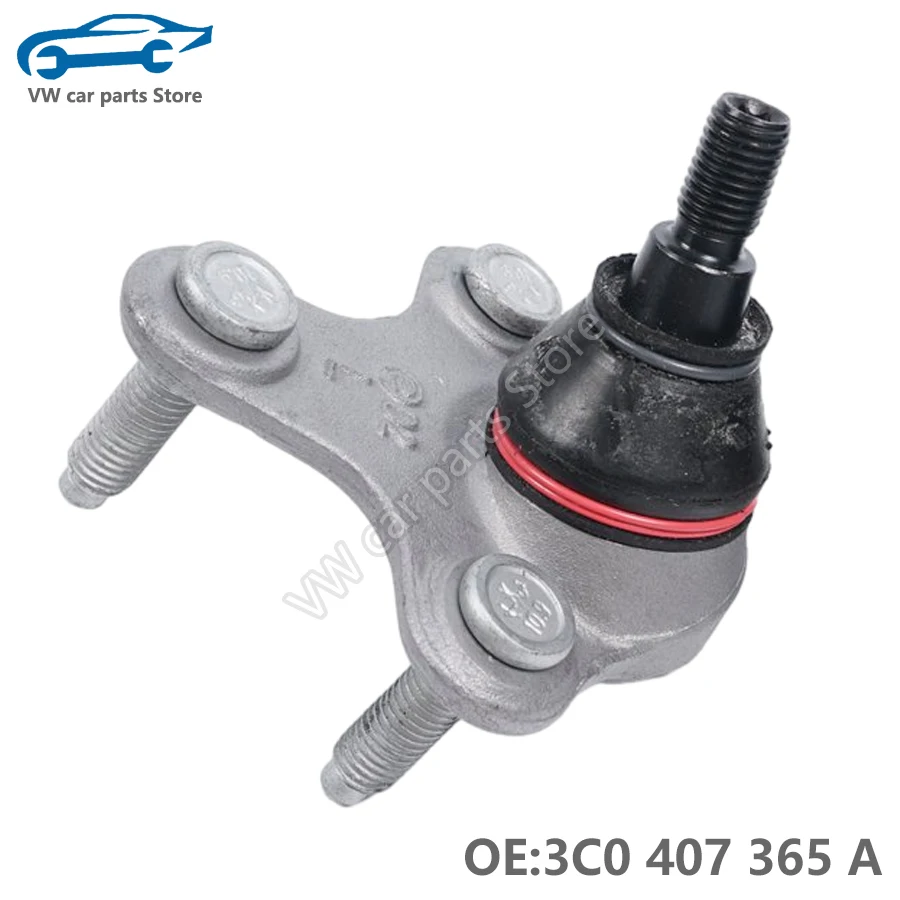 2PCS 1K0407365C 3C0407365B Suspension Control Arm Ball Joint For VW Golf MK6 GTI Tiguan Touran Passat CC Sciricco 1K0 407 366 C