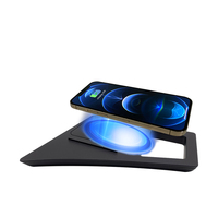 Portable Wireless Mobile Phone Charger Base Fast Charge qi 15w Wireless Charger Pad 10W in Car Fast Chargers for   16-19 Q7Q8