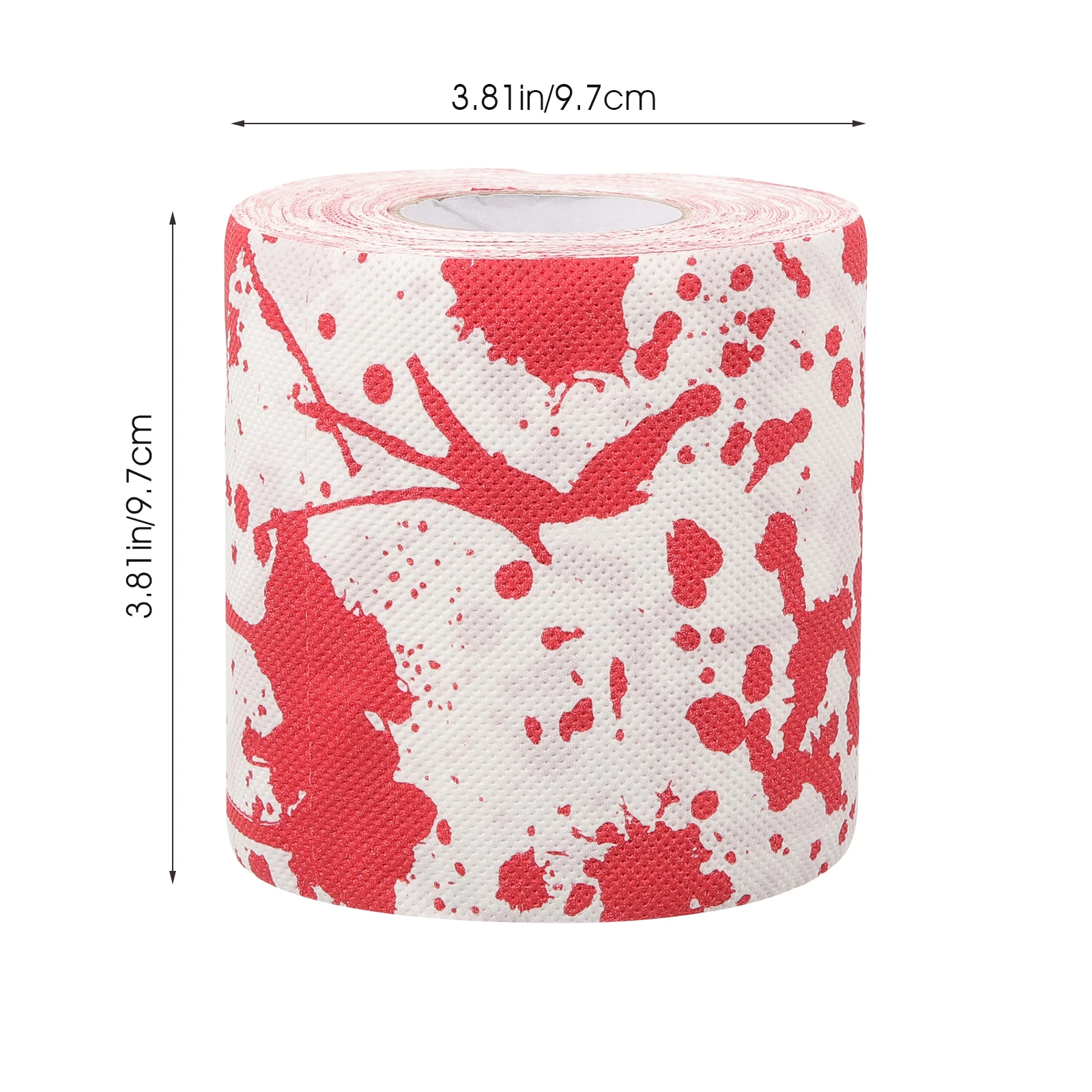 Toallas de papel de Halloween, inodoro para tema, tejido orgánico para baño, decoraciones de sangre para hombre