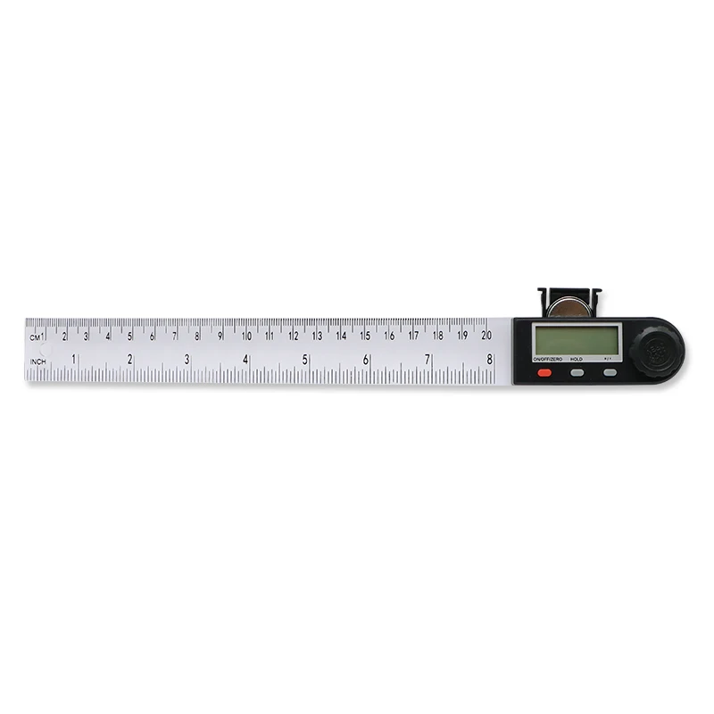 Shahe 200/300 mm Digital Angle Finde Plastic Digital Protractor Inclinometer Electron Goniometer Protractor Angle Ruler Meter