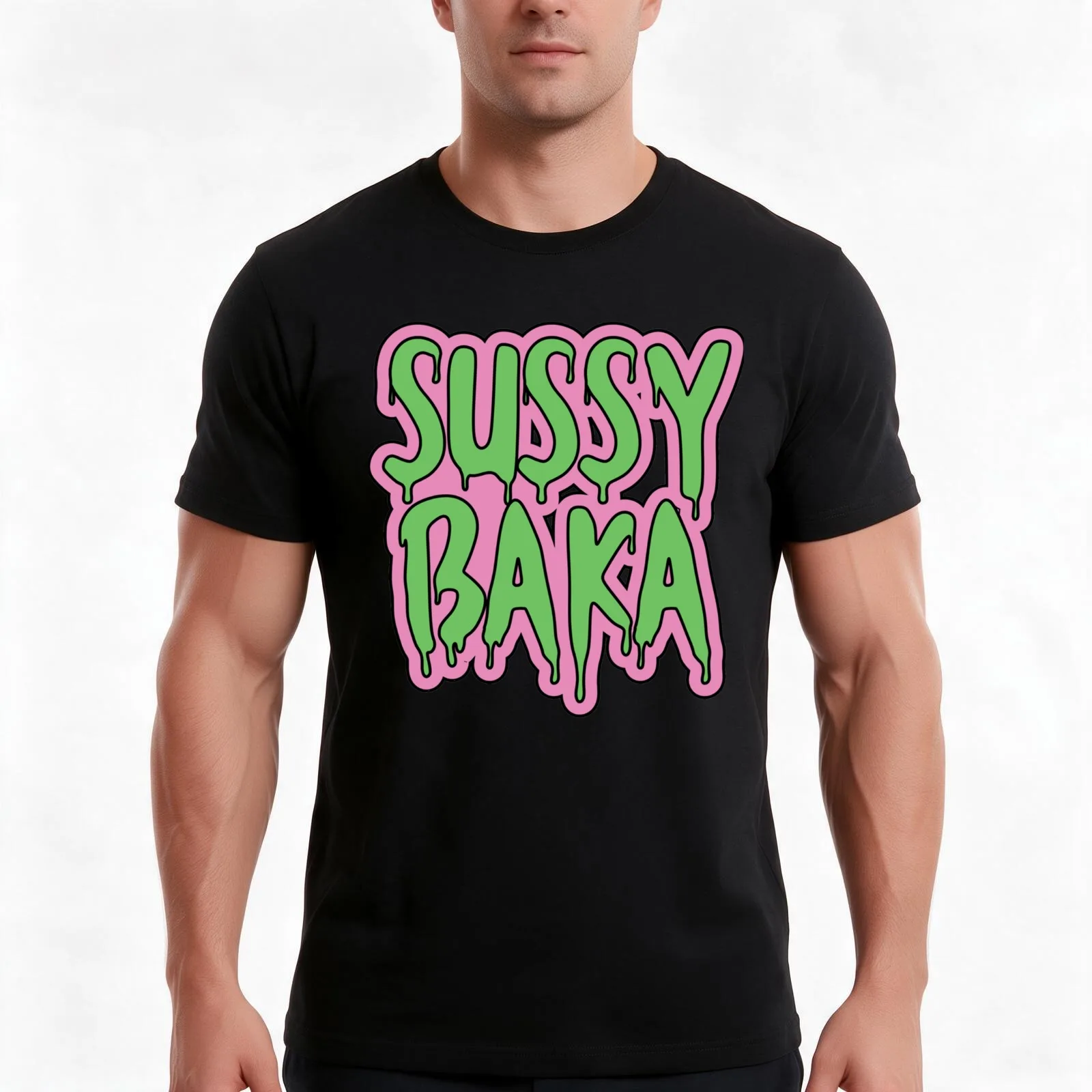 funny meme sussy baka, you_re such a sussy baka T-Shirt, Summer Casual Cotton Tee, Oversized Streetwear Tops, Unisex Men Women