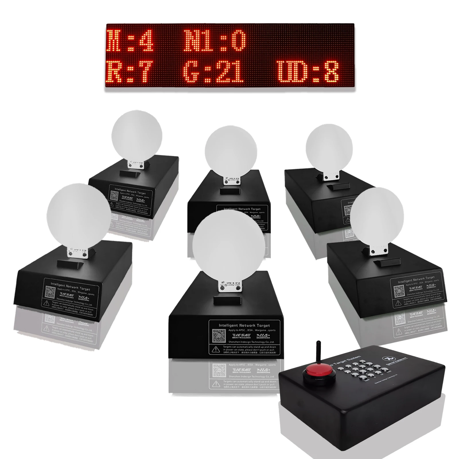 laser shooting training system Itelligent Network Target automatic  dry fire  target