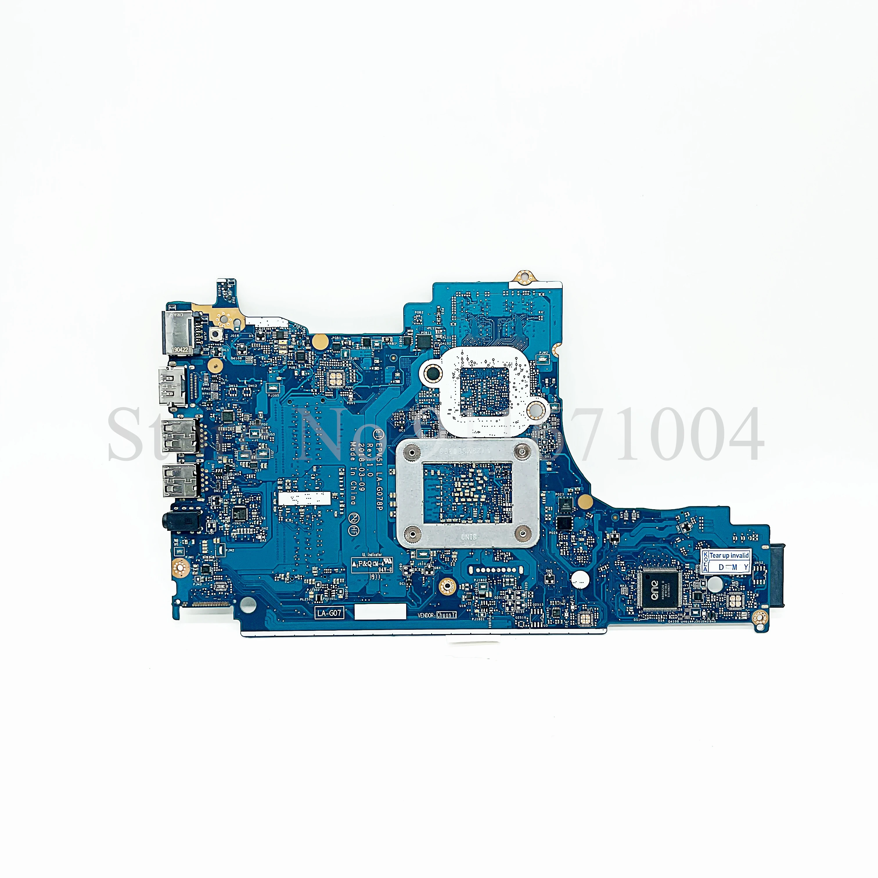 EPV51 LA-G078P For HP Pavilion 15-DB 15T-DB 255 G7 Laotop Motherboard With E2 A4 A6 A9 CPU L20478-601 L31720-601 L20479-601